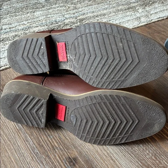 Durango Men's Tan Leather Western Boots - Picture 4 of 7